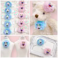 ぽんぽんベア🧸ストレッチチョーカー／10本