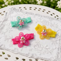 ビーズフラワー🌼ストレッチチョーカー／10本