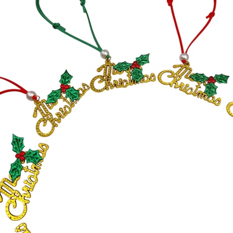 Xmasプレート🎄フリーチョーカー／10本