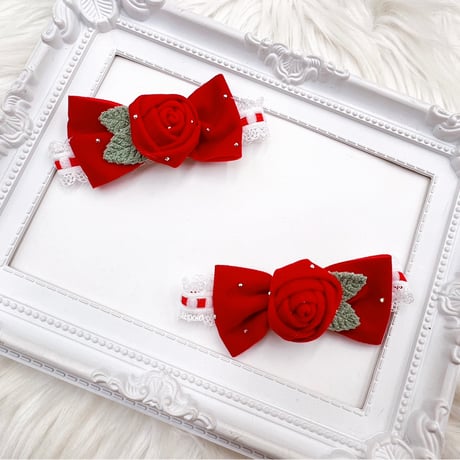 ベルベットローズ🌹ストレッチチョーカー／10本