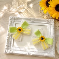 向日葵リボン🌻ストレッチチョーカー／１０本