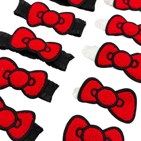 happyリボン🎀ストレッチチョーカー／10本