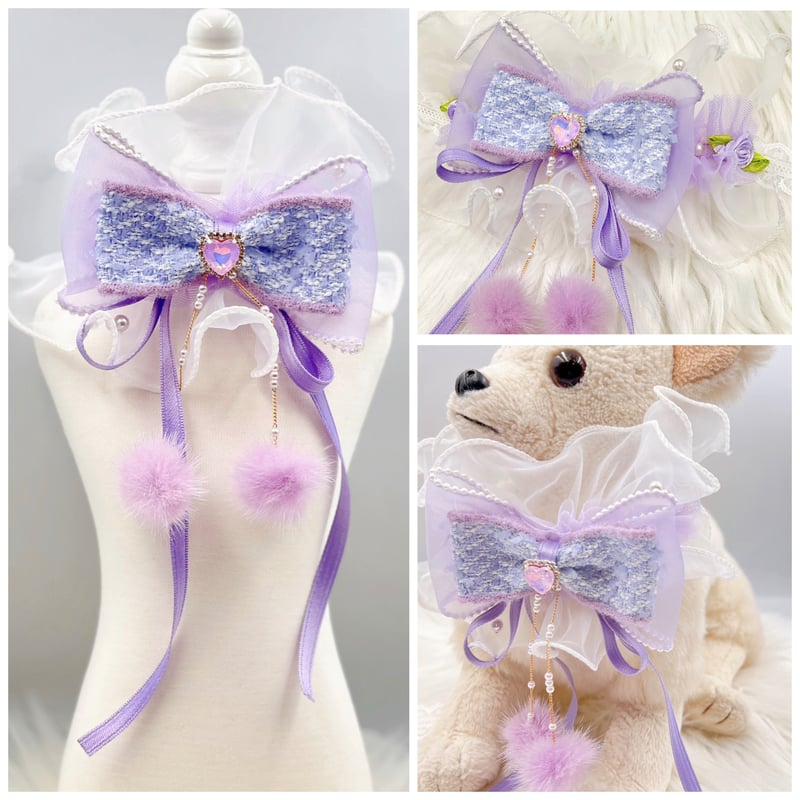 ゆんゆ様　ぬい服　リボンチョーカー　オーダー　専用 ゆんゆ様 ぬい服 リボンチョーカー オーダー 専用 ぬい服 チョーカー