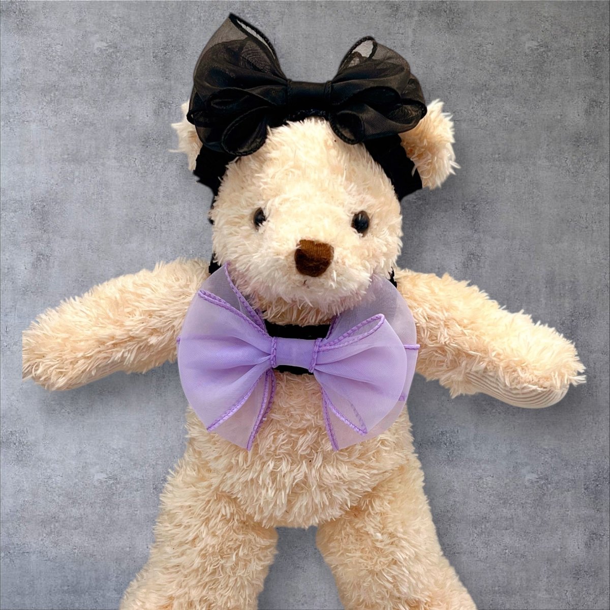 トリプルリボン❤︎ストレッチチョーカー／10本 | crazy for WAN