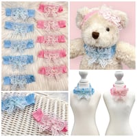 フリルリボン🎀ストレッチチョーカー／10本
