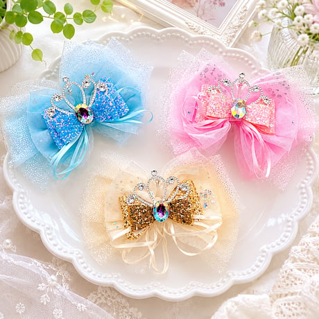 ティアラリボン🎀ストレッチチョーカー／10本