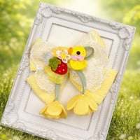 撮影用チョーカー／ぴよぴよ🐤リボンチョーカー