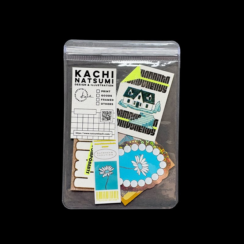 ステッカーセット -COMPONENTS- | KACHI カチナツミ