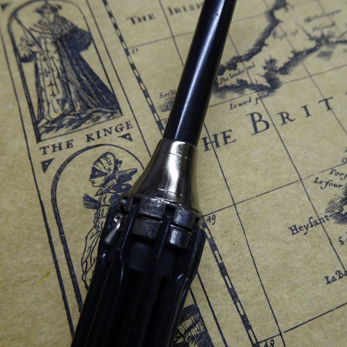 陣傘 ブラックニッケルメッキ | RAGTIME UMBRELLA WEB SHOP