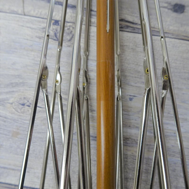 傘骨 長傘用45.5cm×8本 12㎜樫棒 SV骨 Gold突 | RAGTIME UMBRE 傘骨 長傘用45.5cm×8本 12㎜樫棒 SV骨 Gold突 | RAGTIME UMBRE