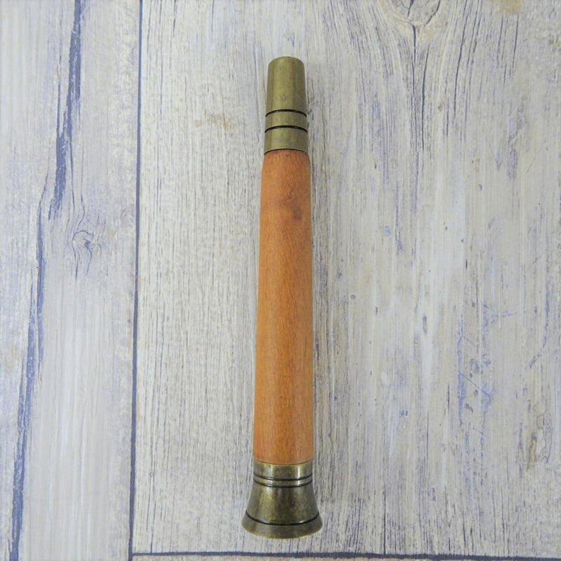 木製ダークブラウン傘立て真鍮ハンドル付き 傘も掛けれるバー | toolbox