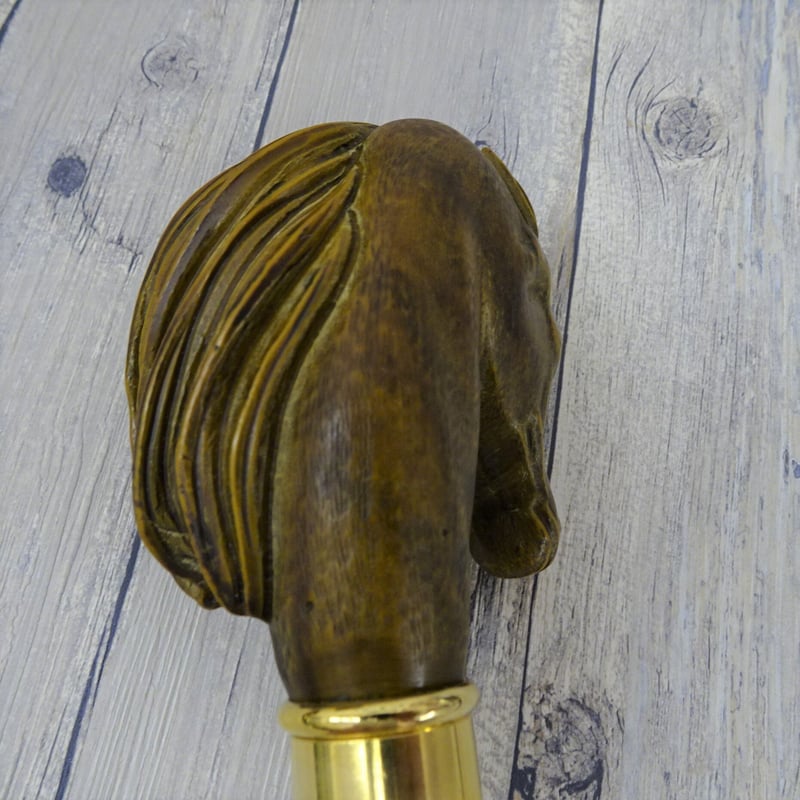 長傘用　イタリア製　アニマルハンドル　馬　＃4（傘骨10mm用） イタリア製 アニマルハンドル 馬 ＃4 | RAGTIME UMBRELLA WEB SHOP