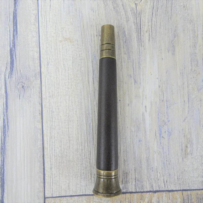 傘用石突 木製 真鍮金具付き ダークブラウン | RAGTIME UMBRELLA