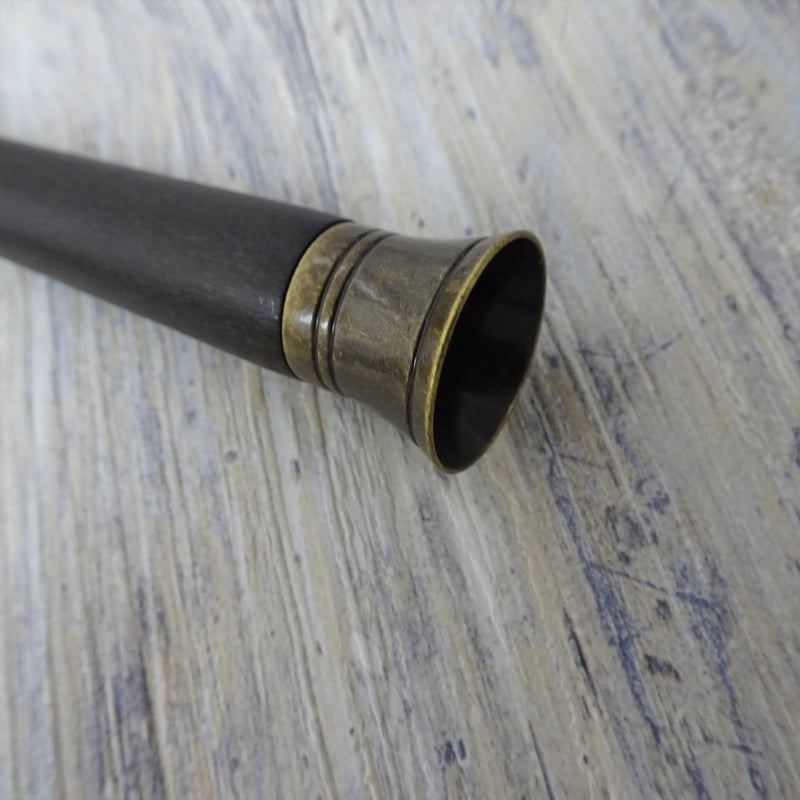 傘用石突 木製 真鍮金具付き ダークブラウン | RAGTIME UMBRELLA