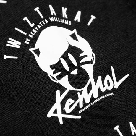 4TH ANNIVERSARY　TWIZTAKAT × KENHOL／HOODIE  BLACK