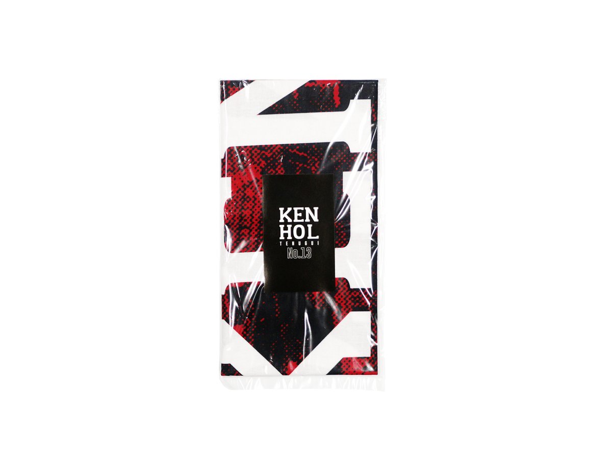 TENUGUI No.13 RED CITY | AMAZING FASHIOMR. KENHOL TENUGUI No.13 RED CITY | AMAZING FASHIOMR. KENHOL
