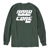 GABBER/HARDCORE L/S TEE / FOREST