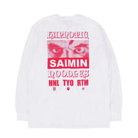 SAIMIN L/S TEE / WHITE