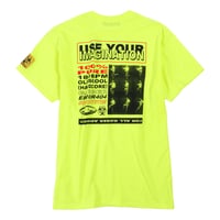 GABBER DANCE IMAGINATION T-SHIRT/ YELLOW