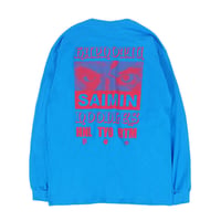 SAIMIN L/S TEE / BLUE