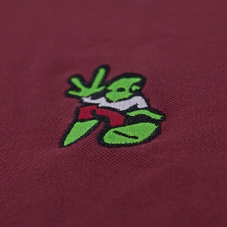 ALIEN POLO SHIRT / BURGUNDY
