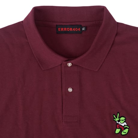 ALIEN POLO SHIRT / BURGUNDY