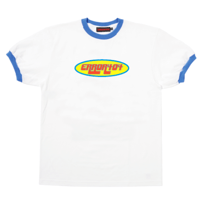 ROUND LOGO  RINGER TEE