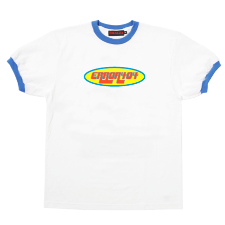 ROUND LOGO  RINGER TEE