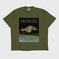 ER-04/ HOUSE (家) T-SHIRT / ARMY GREEN