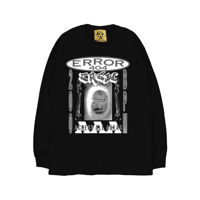 ERROR404 CREW AAA L/S TEE / BLACK