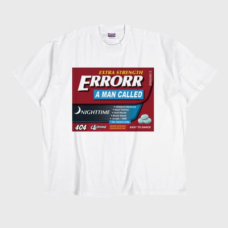 ER-04/ MEDICINE #03 T-SHIRT / WHITE