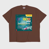 ER-04/ MEDICINE #02 T-SHIRT / BROWN