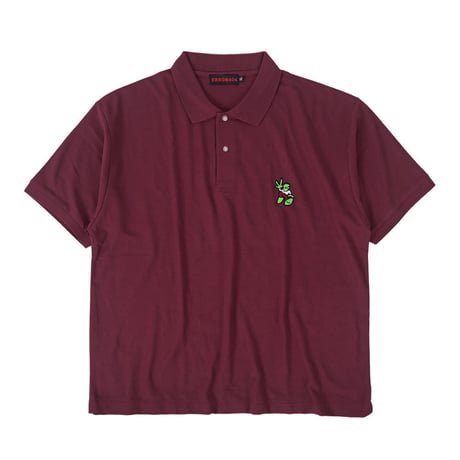 ALIEN POLO SHIRT / BURGUNDY