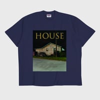 ER-04/ HOUSE (家) T-SHIRT / NAVY