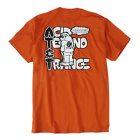 AT&T TEE / ORANGE BROWN