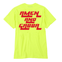 100% BREAKCORE  T-SHIRT/ YELLOW