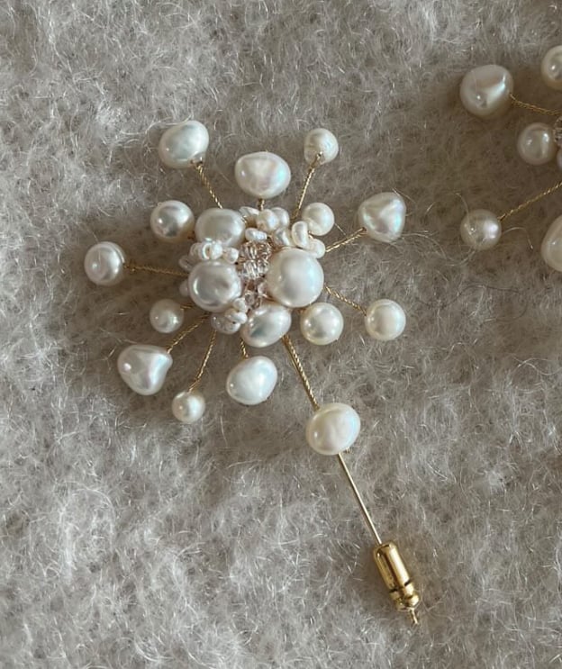 オーダーブローチとピアス | C h i C h i