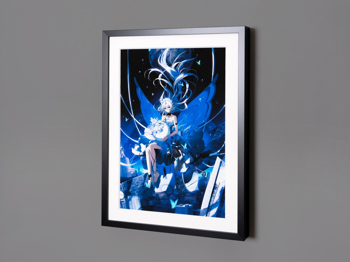 絵　グレエムバクスターの限定複製画 複製原画 / ILFORD社認定RGBジークレー印刷 A4サイズ 「星の産声