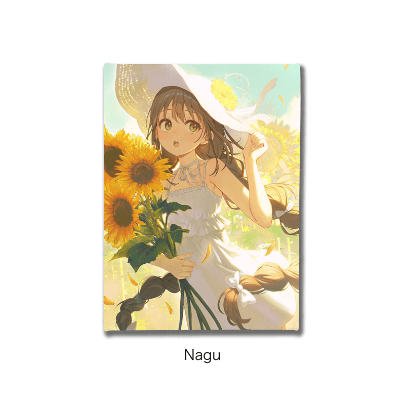 X CANVAS / RGBキャンバスアート F4サイズ 【PIXEL GIRLS: SIDE