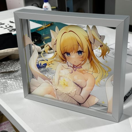 【後日郵送用】キャストアクリル色紙専用フレーム