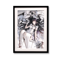 複製原画 / ILFORD社認定RGBジークレー印刷　Siino　"メイドの昼休み"　A4サイズ　【光る美少女展】