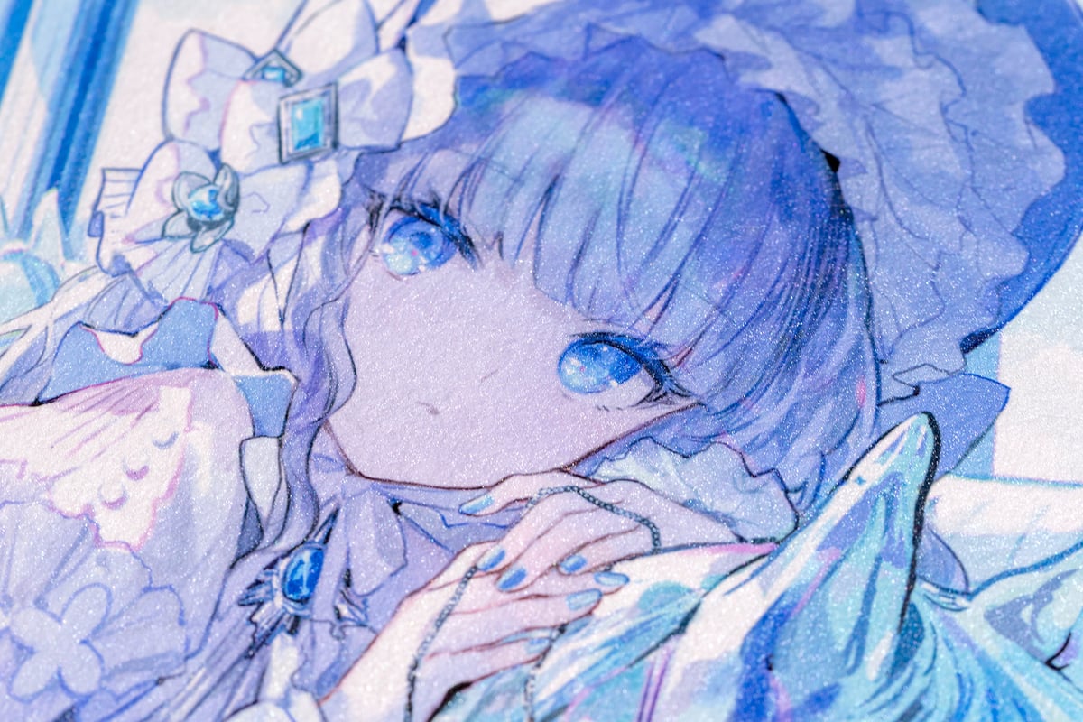 絵画 REVERIE200-10+1 光る美少女展2025展示品先行販売】 Ukiyoe Spark XR （今代浮世絵