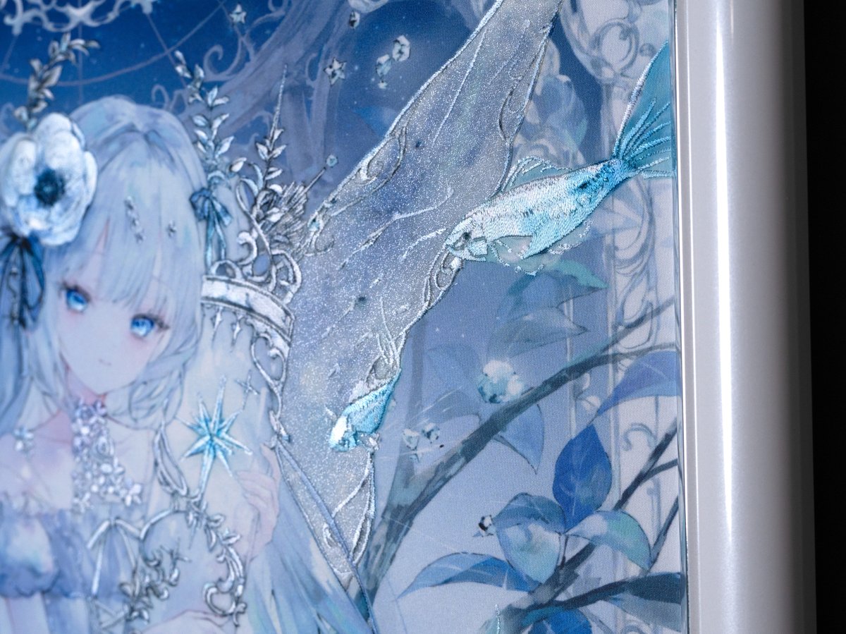 おにねこ　オーロラアートA3 オーロラアート / ホログラフィック印刷 「Elpis」 A3サイズ