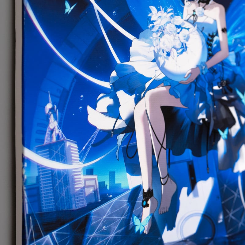 X CANVAS F4サイズ 「星の産声」 【久賀フーナ原画コレクション