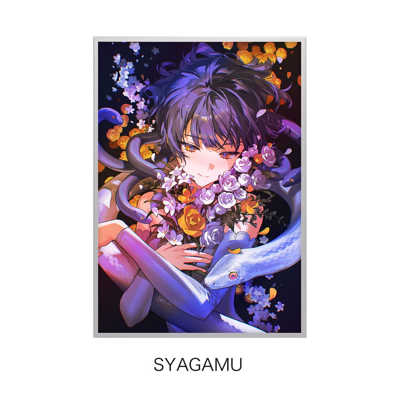 にもし A3オーロラアート 簡易額装 オーロラアート / ホログラフィック印刷 A3サイズ【IGX2026】 | XART STORE