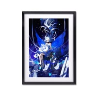 複製原画 / ILFORD社認定RGBジークレー印刷　A4サイズ 「星の産声」 【久賀フーナ原画コレクション】