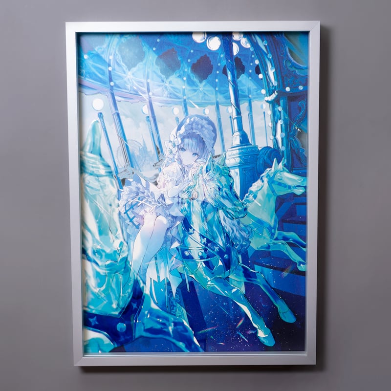 光る美少女展2025展示品先行販売】 透過ソリッドグラフ 藤ちょこ