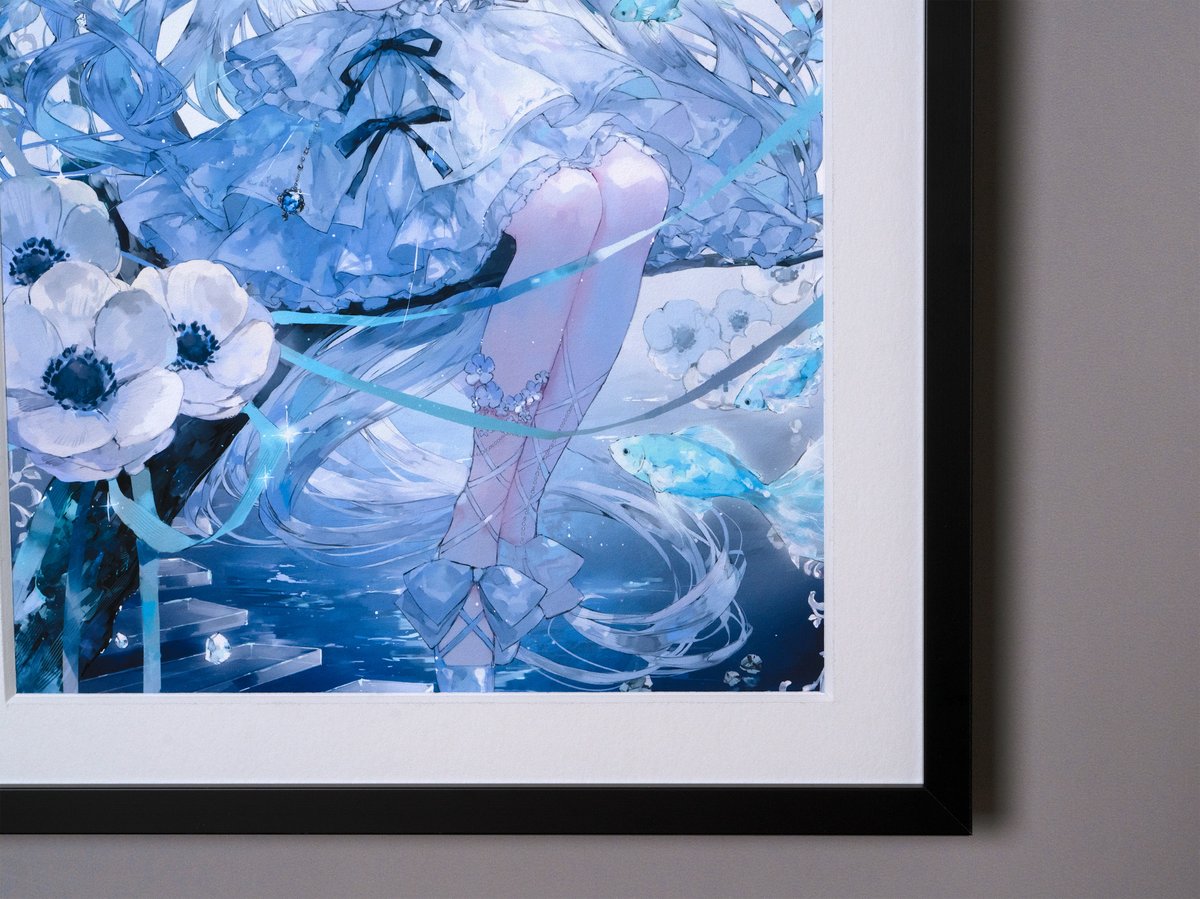 ぱんのみみ E☆2 アートコレクション 複製原画 直筆サイン ジークレー ぱんのみみ E☆2 アートコレクション 複製原画 直筆サイン