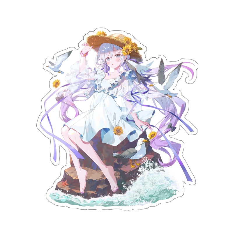 作品名「今、生きる風」アクリル画 ☆限定☆小木曽雪菜 アクリルアートスタンド [WHITE ALBUM2