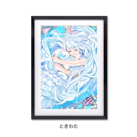 ときわた サイン色紙 数量限定_通販】ときわた直筆サイン入り色紙BOOTH『ときわた』 | pixiv